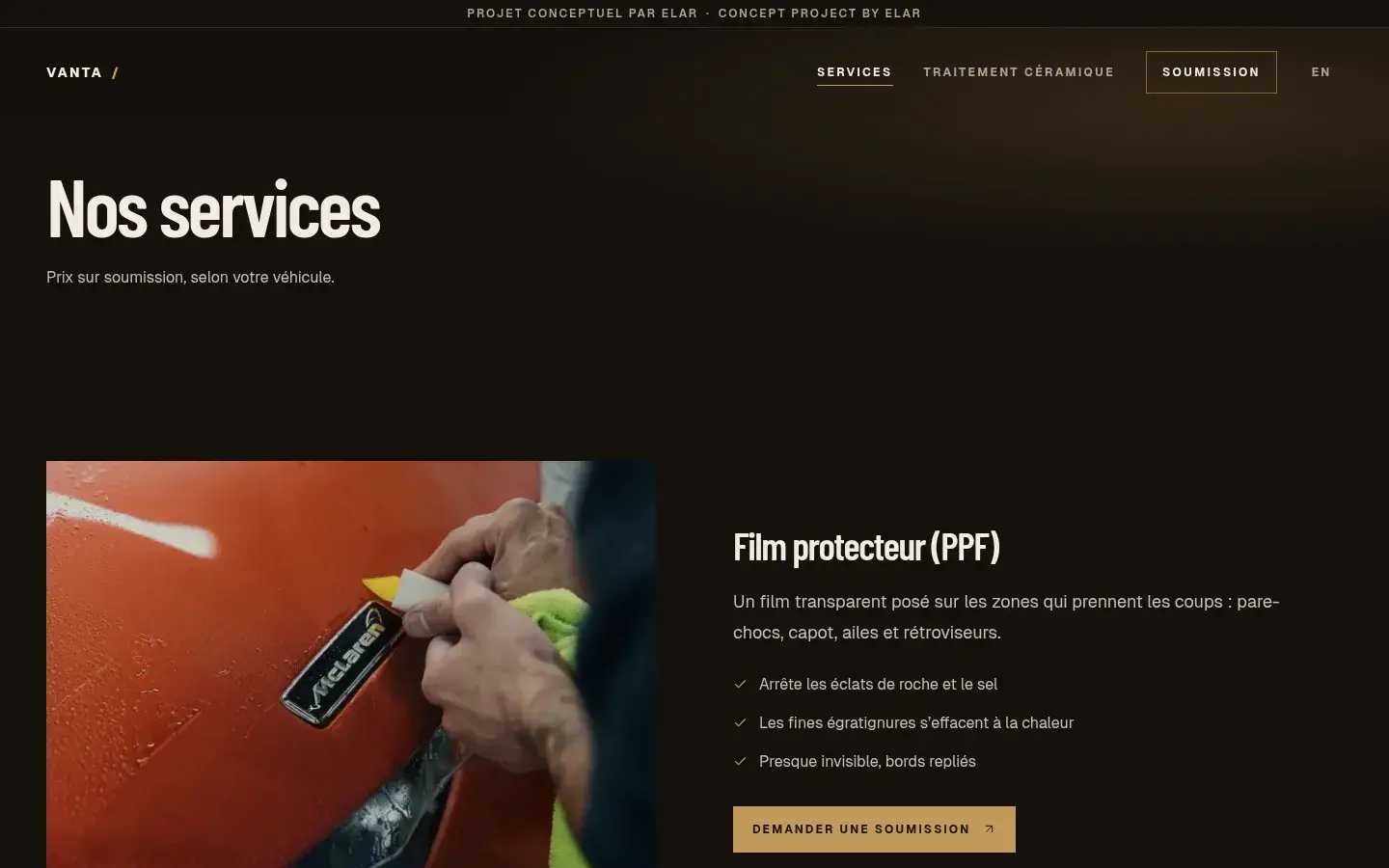 Vanta — Services